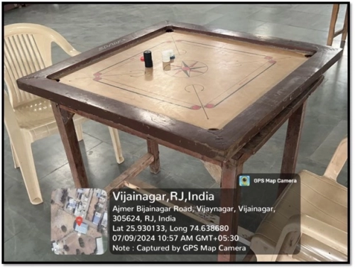 Carom Photograph (Indoor Game)