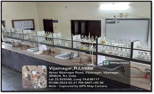 Inner Photograph of Chemistry Laboratory